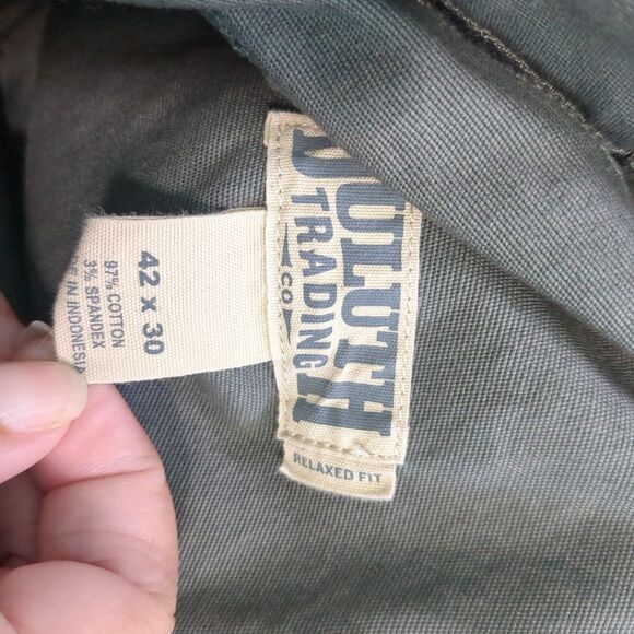 Duluth Trading Flex Fire Hose Standard Fit Pants 42x30 - Picture 6 of 6